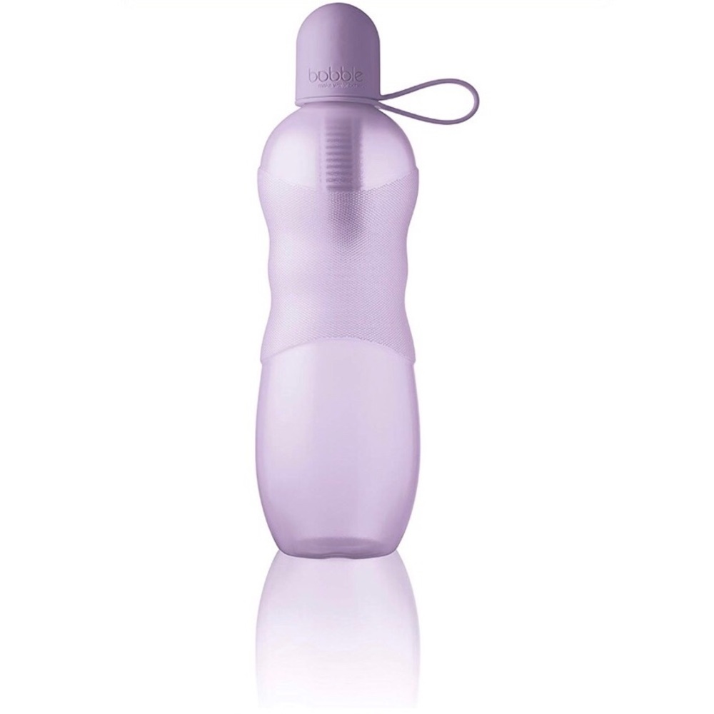 Bobble sport bottle 22oz Lavender + 2 NEW filters